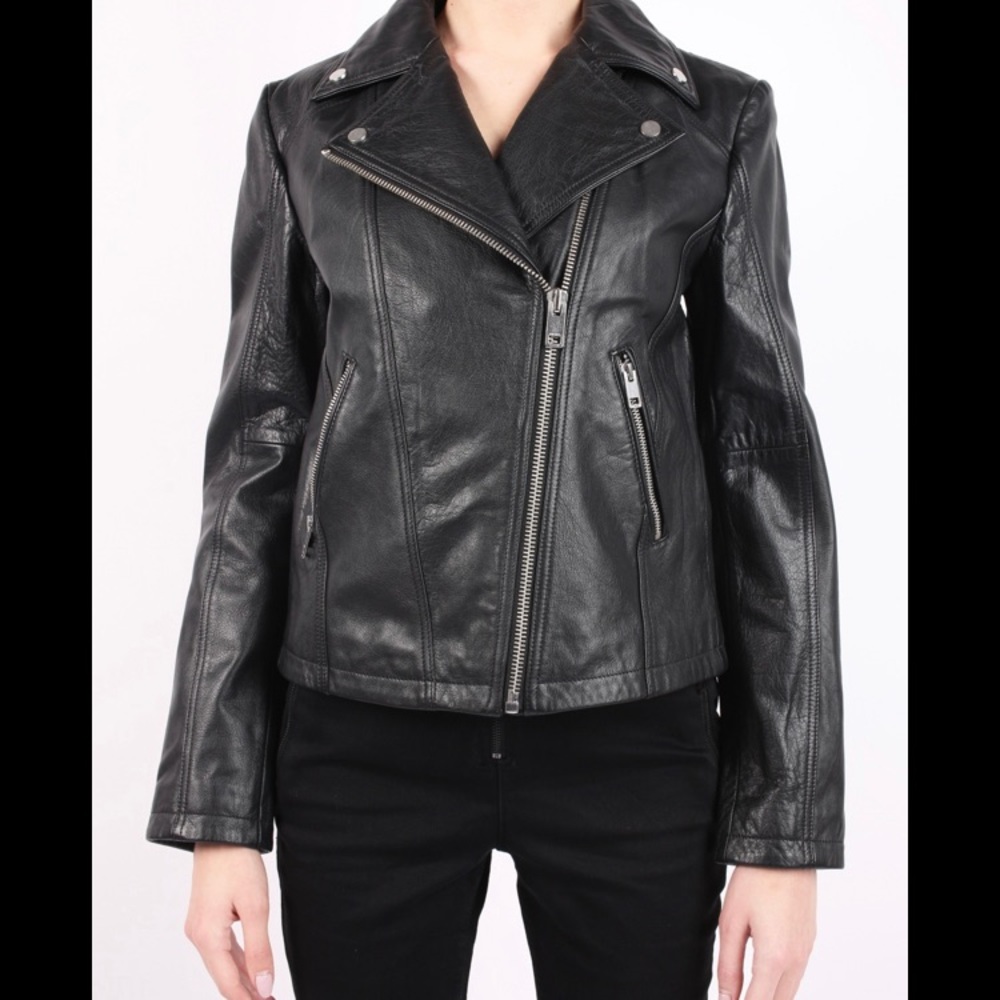 Diesel L-DADA leather jacket sz M